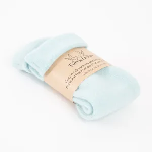 Marine Cashmere Fingerless Gloves
