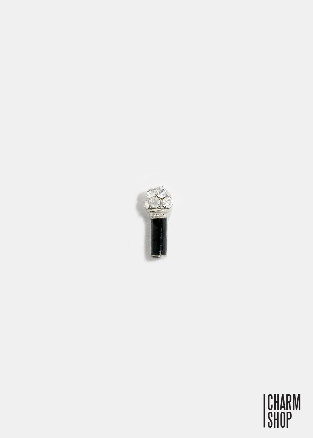 Microphone Locket Charm