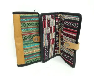 Multi Color Leather Wallet