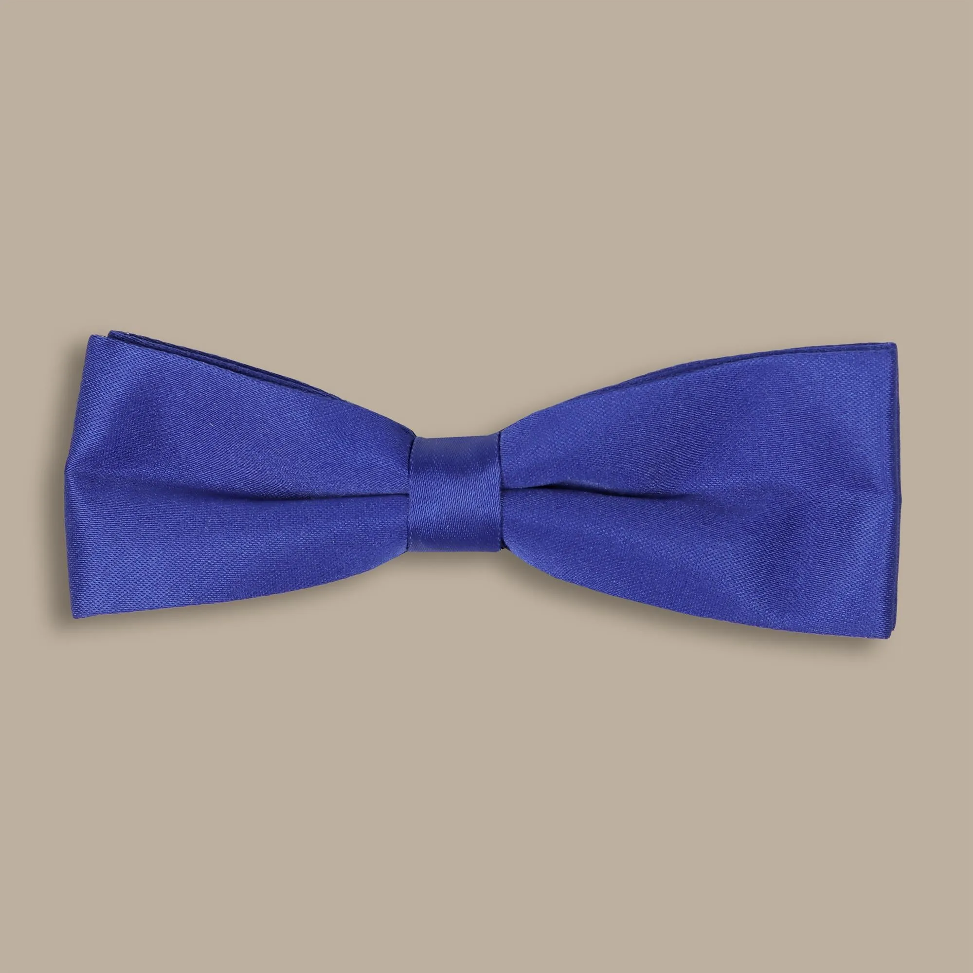 ndigo Elegance: Bowtie Satin Matte