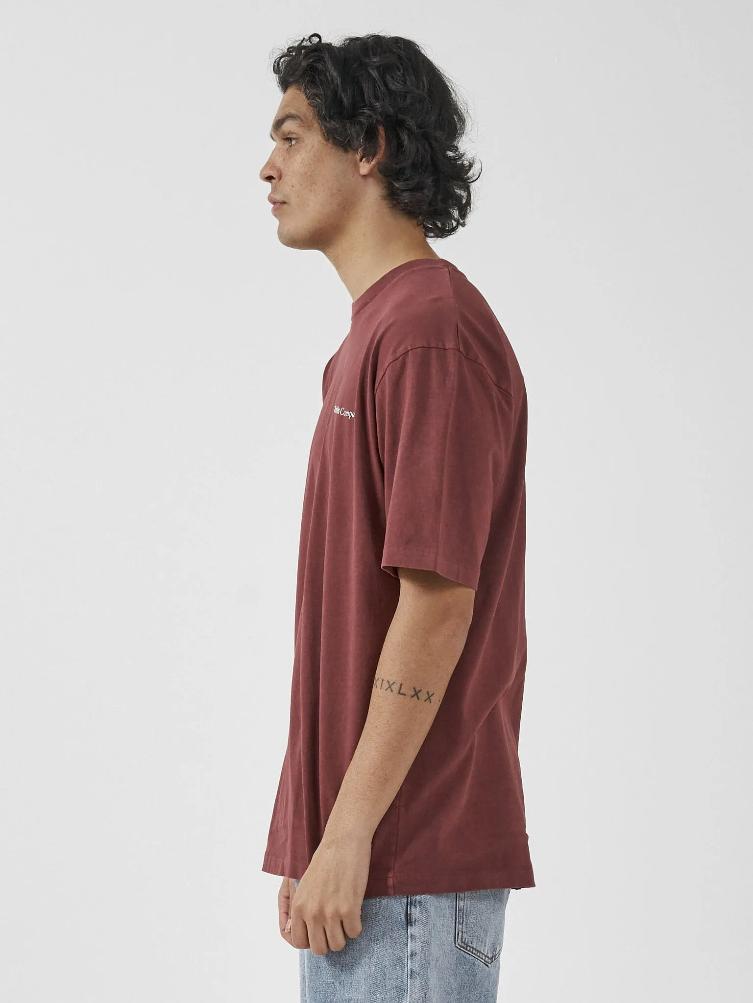Normal Situation Oversize Fit Tee - Port