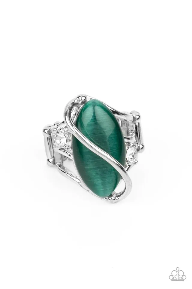 Paparazzi Ring ~ Enlightened Elegance - Green