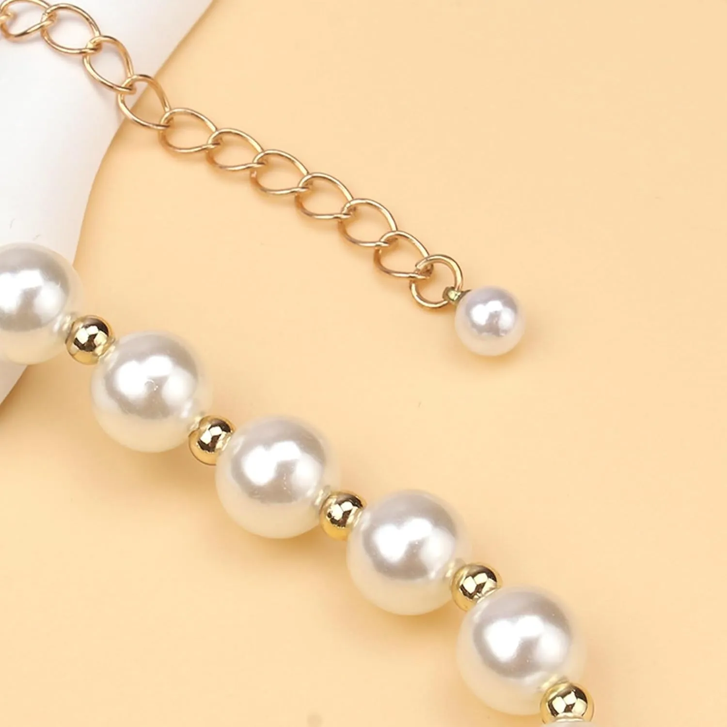 Pearl Cross Necklace Big Cross Pendants Necklaces for Women Chunky Pearl Necklace Gothic Cross Necklace Punk Vintage Cross Jewelry Women