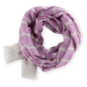 Pistil Driscoll Soft Lightweight Wool Frayed Ends Pink Scarf - 1805PPIN1SZ
