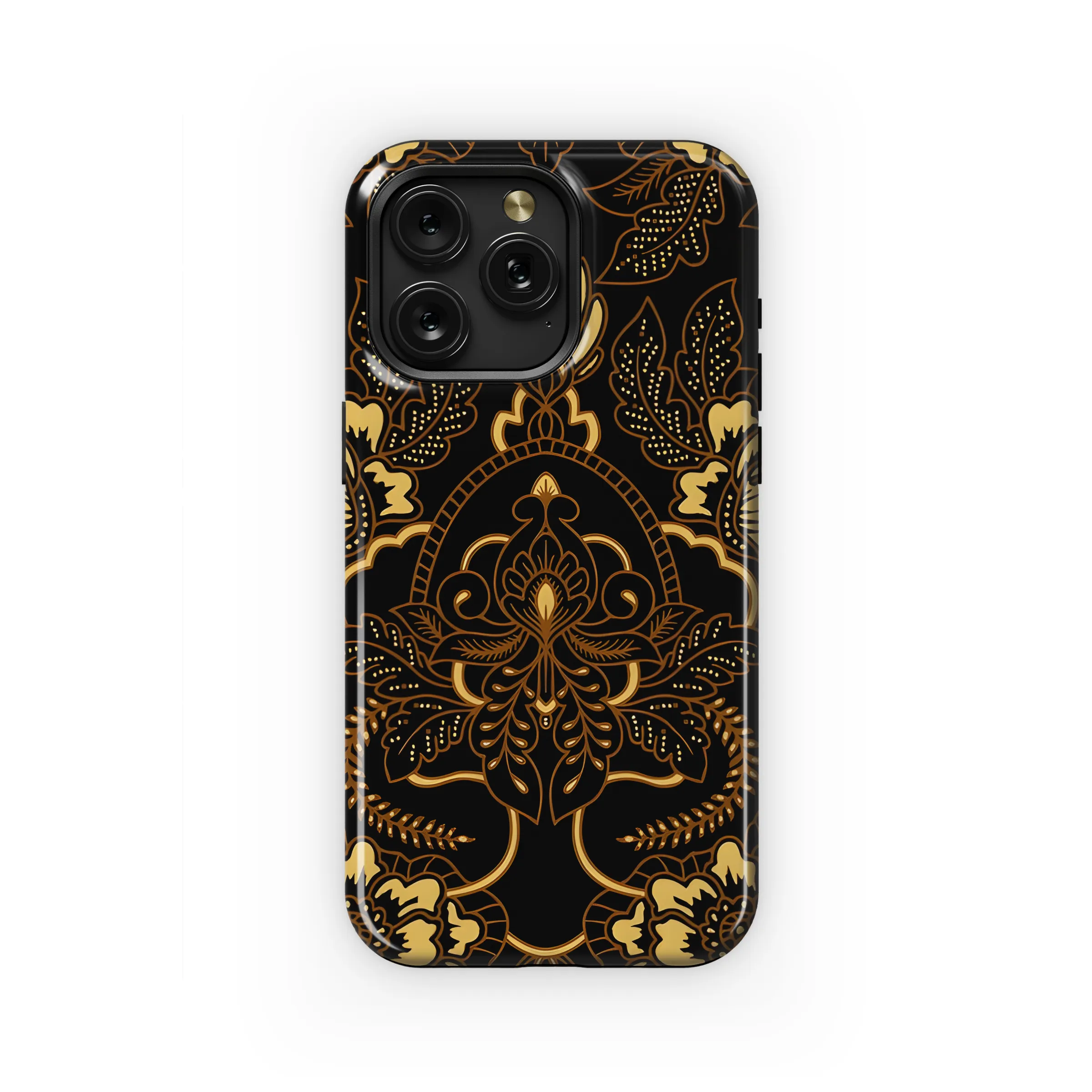 Premium Batik Sogan Indonesian Phone Case iPhone Samsung Cover Pixel 3798