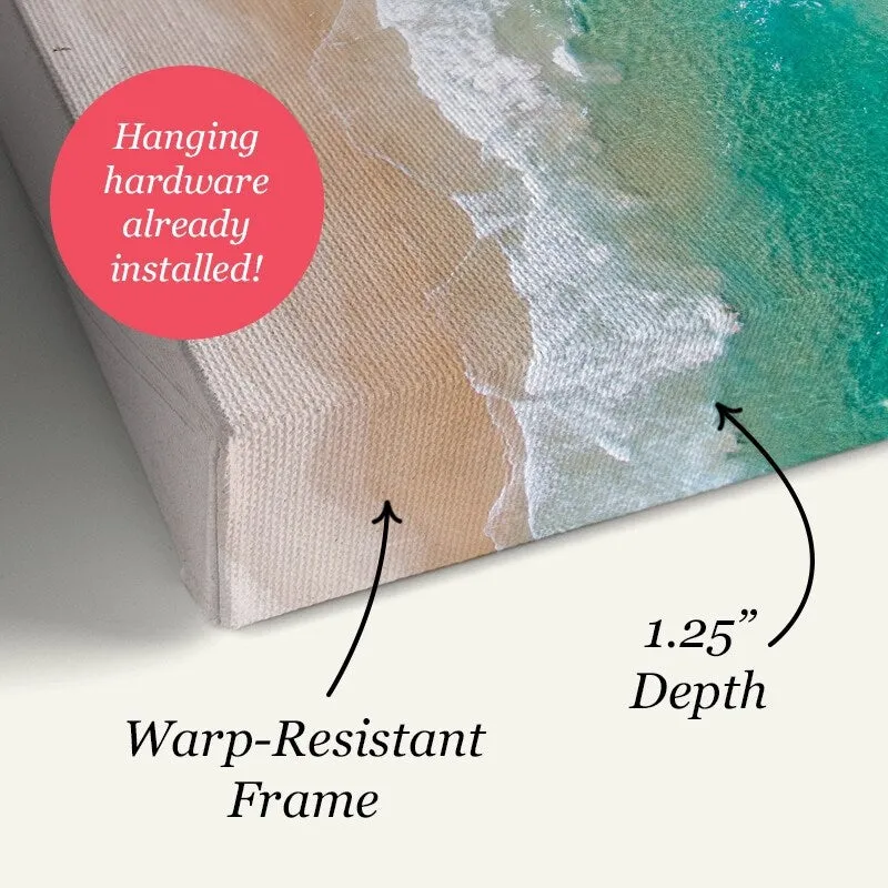 "Across the Sea II" Canvas Wall Art