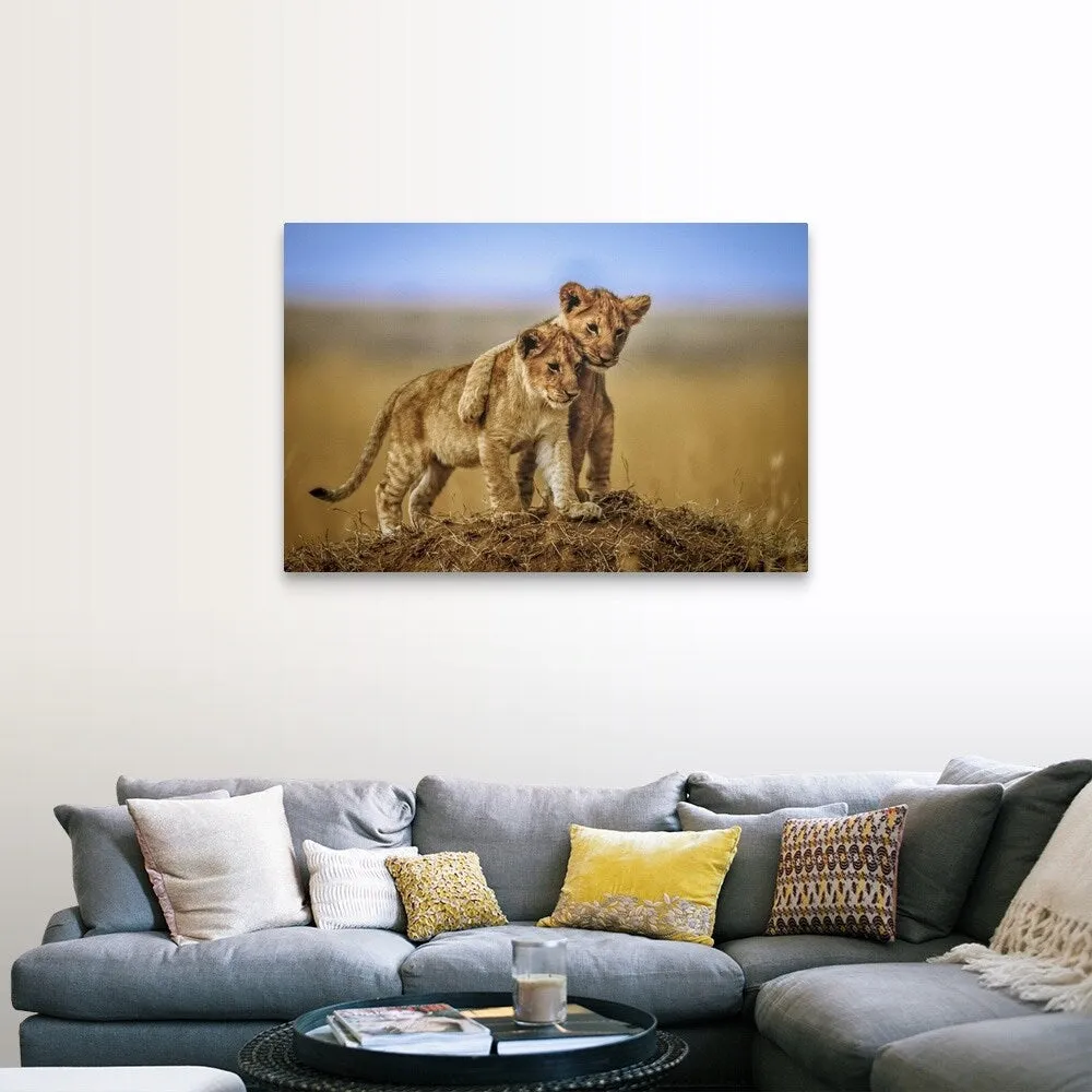 "Brothers, For Life" Canvas Wall Art