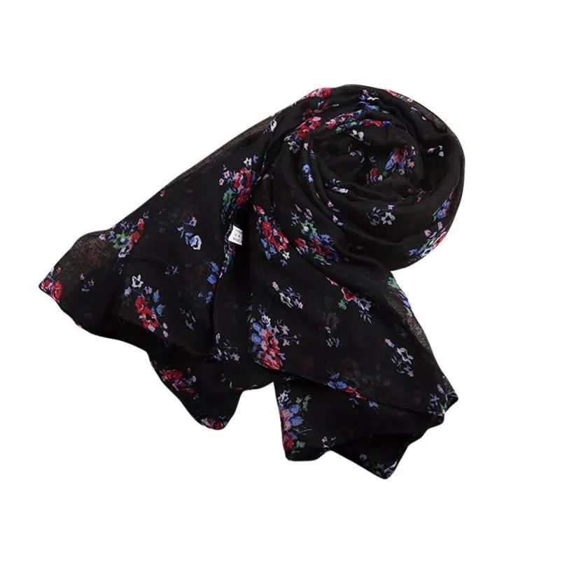 "The Flower" Women's Cashmere Scarf