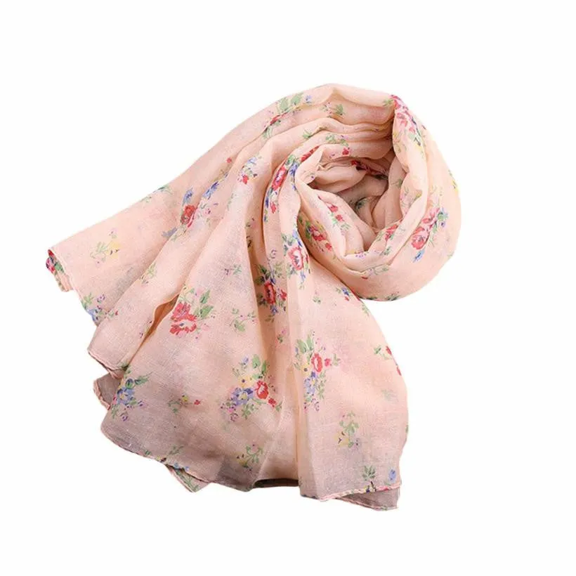 "The Flower" Women's Cashmere Scarf