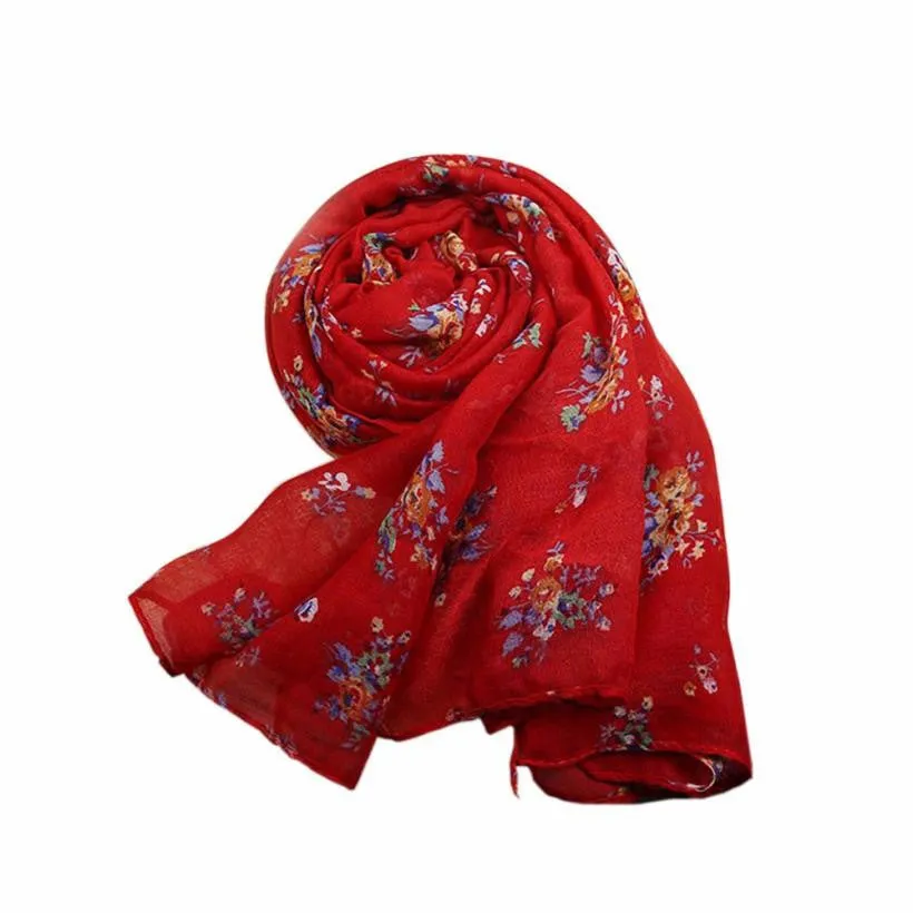 "The Flower" Women's Cashmere Scarf