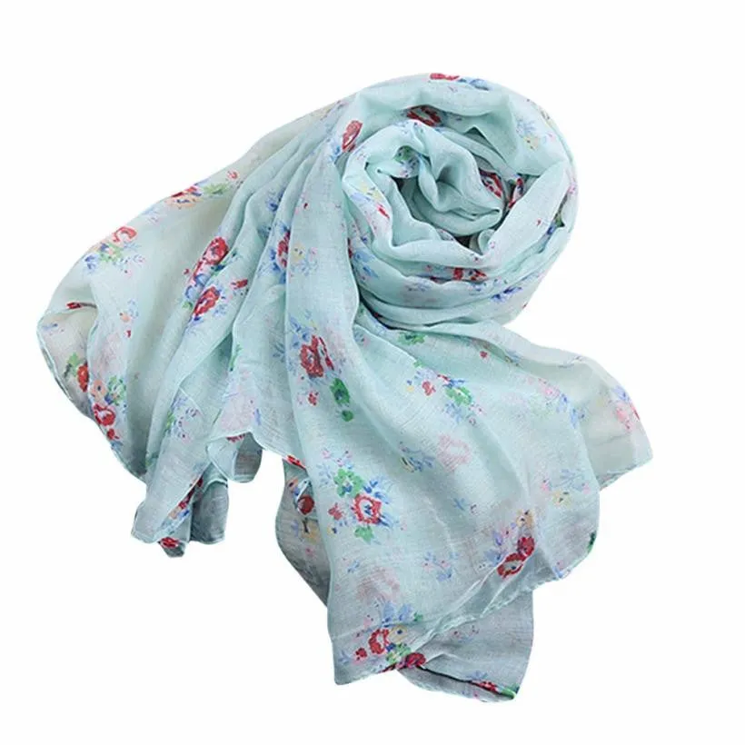 "The Flower" Women's Cashmere Scarf