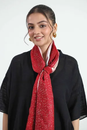 Red Women Shawl - 439402101