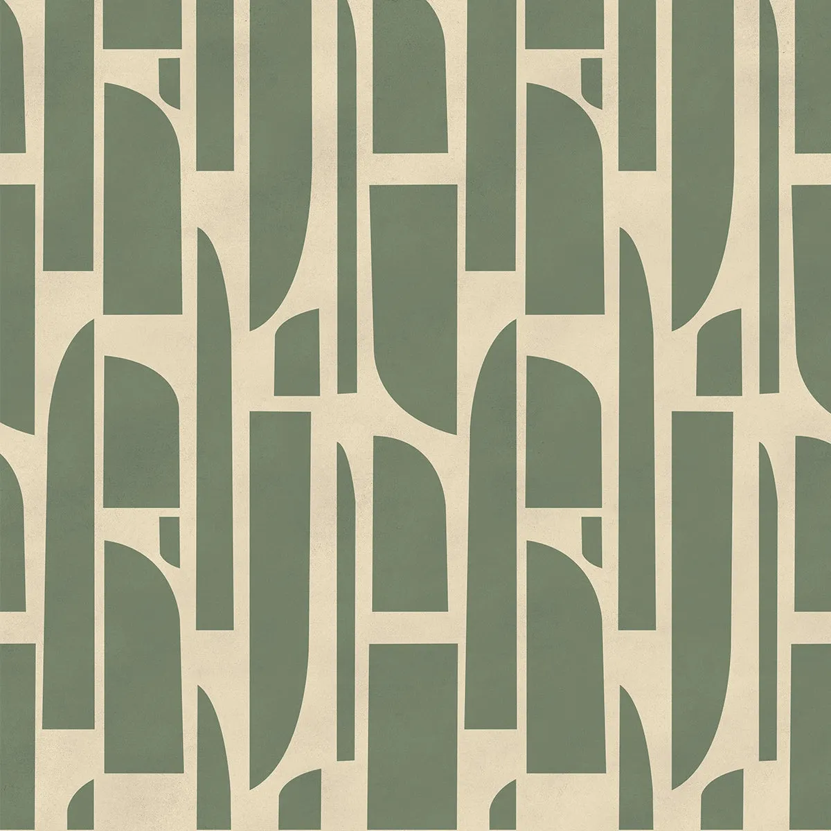 Rhythms Abstract Theme Modern Room Wallpaper, Green Color