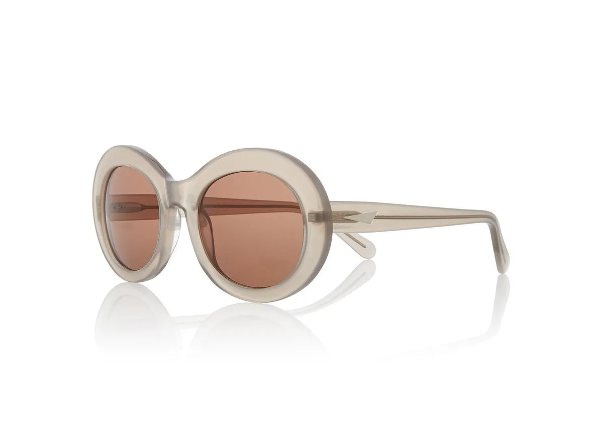 SAN FRANCISCO Sunglasses | Clear Taupe