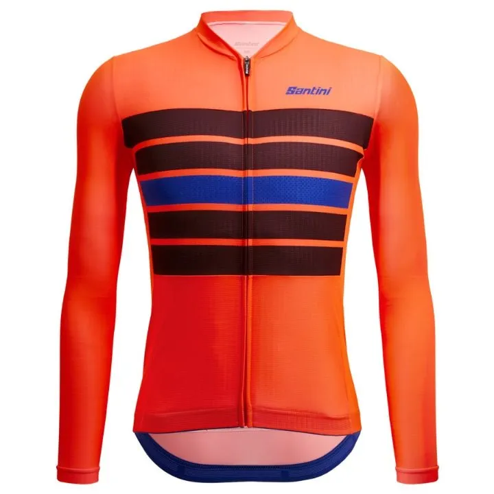 Santini Eco Sleek Bengal Long Sleeve Jersey