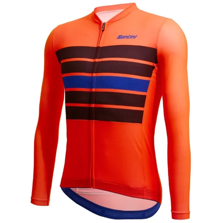 Santini Eco Sleek Bengal Long Sleeve Jersey
