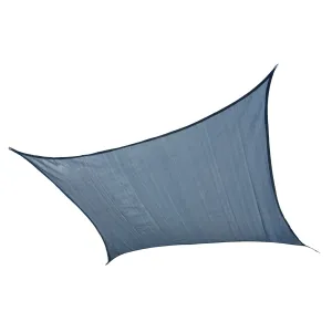 ShelterLogic | Shade Sail Square - Heavyweight 12 x 12 ft. Sea Blue (Attachment point/pole not included)