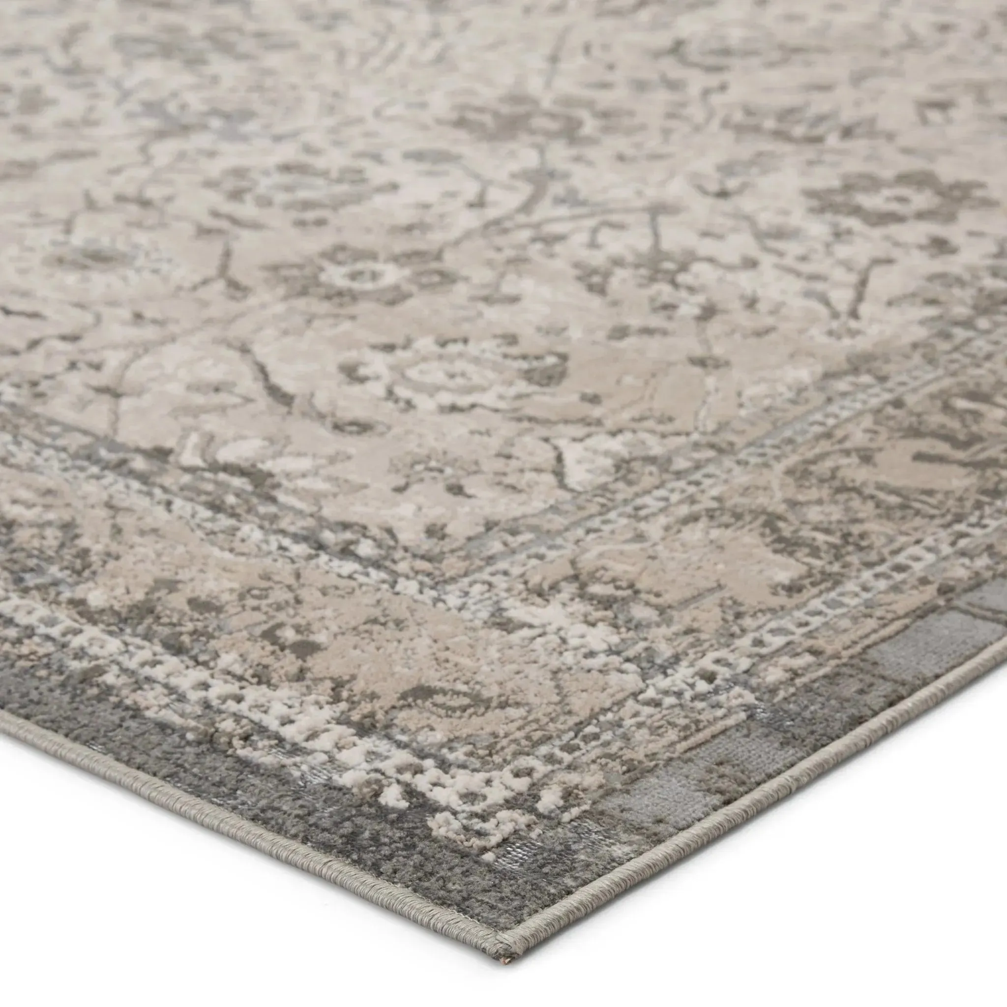 Sinclaire SNL05 Odel Gray/White Rug