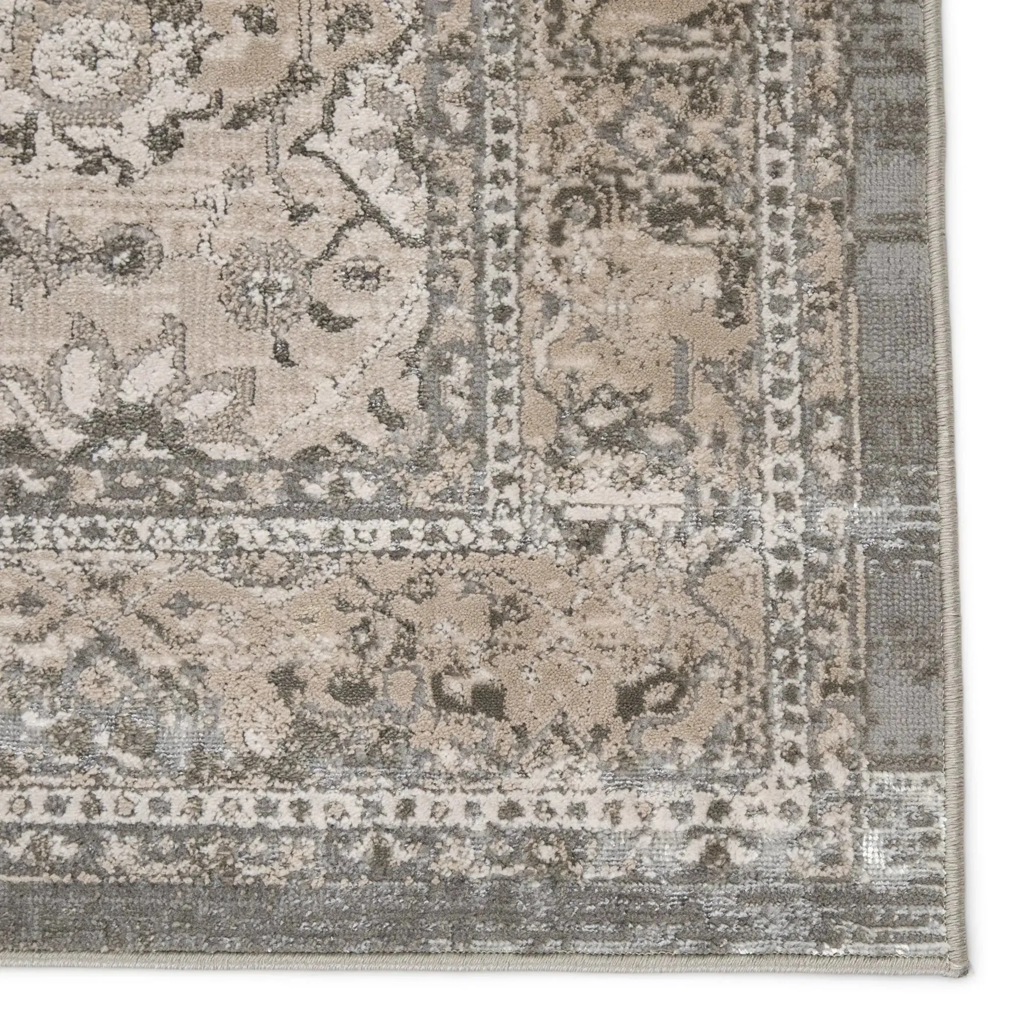 Sinclaire SNL05 Odel Gray/White Rug