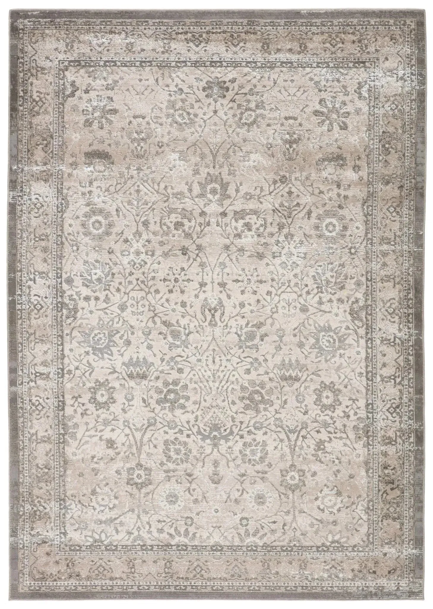 Sinclaire SNL05 Odel Gray/White Rug