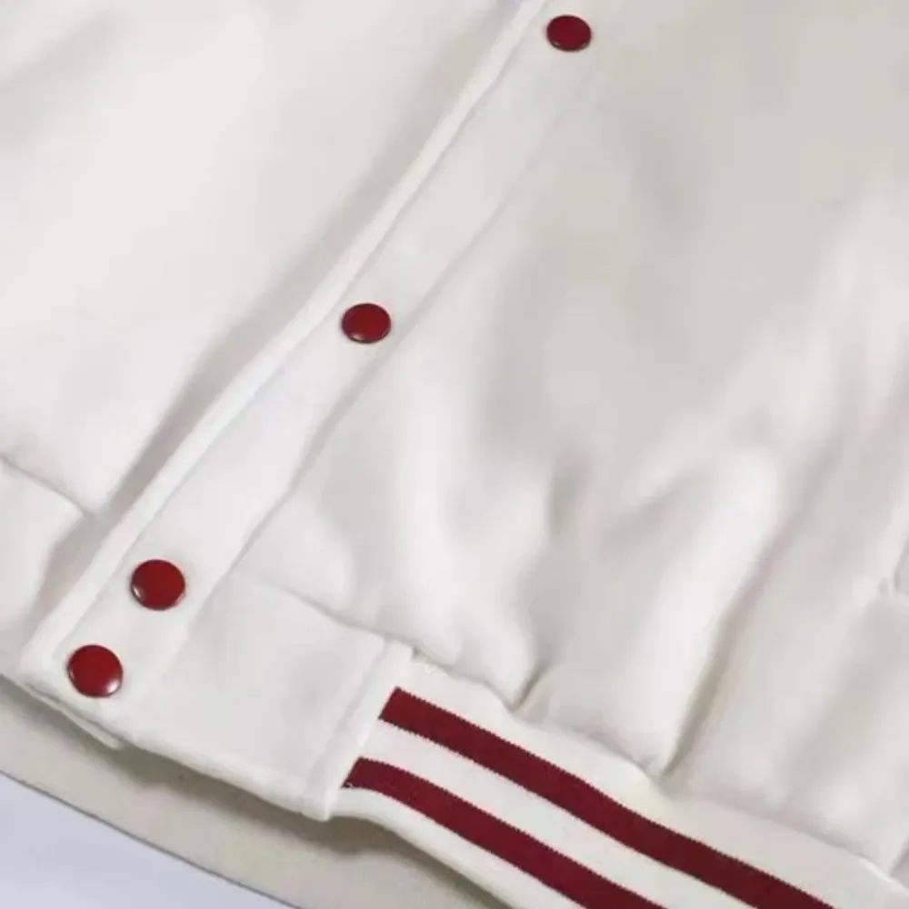 “Urban Classic Letter Embroidery” Jacket