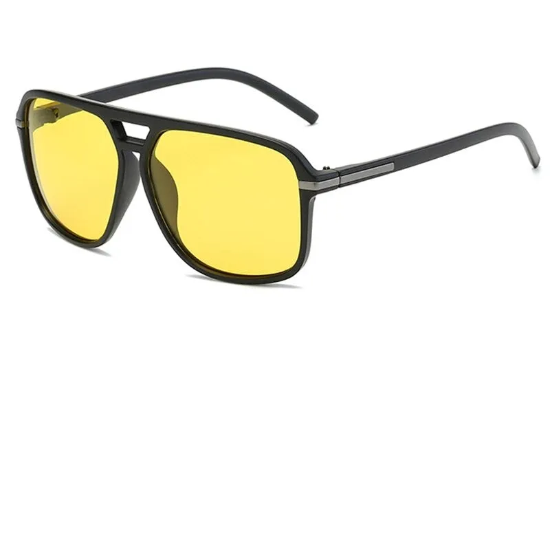 West Louis Luxury Big Sized Frame Polarized Sunglasses