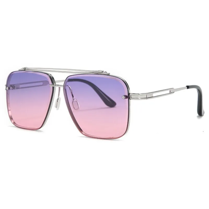 West Louis Luxury Classic Gradient Lens Sunglasses