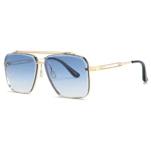 West Louis Luxury Classic Gradient Lens Sunglasses