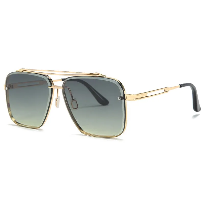 West Louis Luxury Classic Gradient Lens Sunglasses