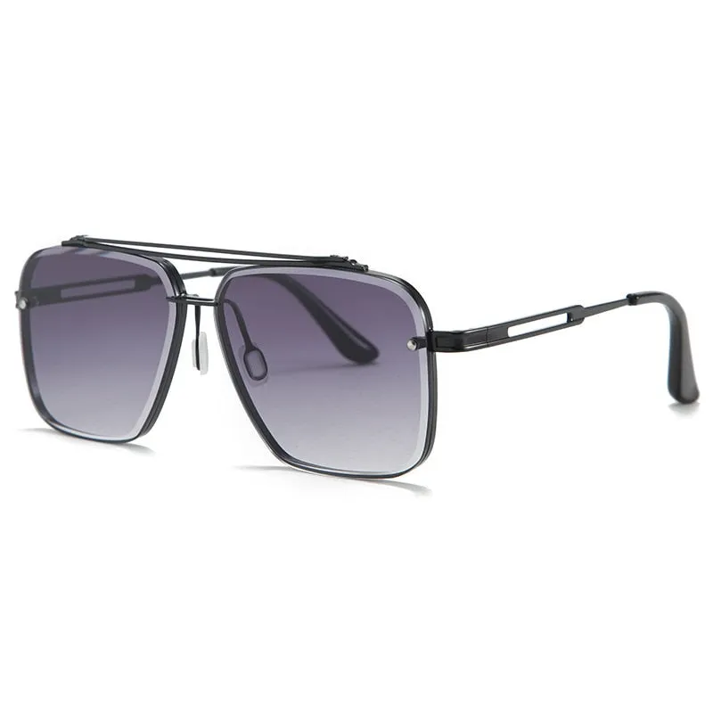 West Louis Luxury Classic Gradient Lens Sunglasses