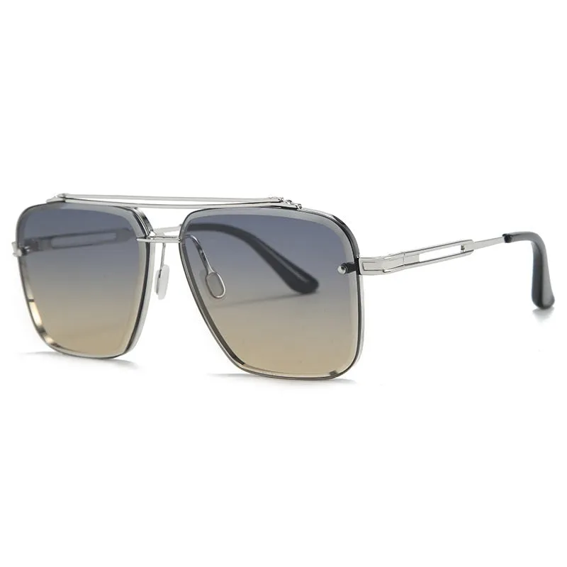 West Louis Luxury Classic Gradient Lens Sunglasses